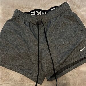 Nike Charcoal Gray Sports Shorts